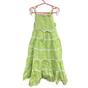 *CLOSEOUT SALE - BUNDLE ONLY* 5/$15 Green Sleeveless Dress - Kate Mack - 6
